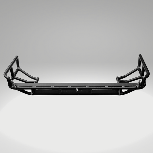 Image of GU Patrol Tube Rear Bar for Quarter Chop: Robust tubular rear bar designed specifically for GU Patrol vehicles, featuring a quarter chop design. Provides added protection to the vehicle's rear while enhancing its off-road aesthetics. Crafted from durable materials for reliable performance in rugged terrain