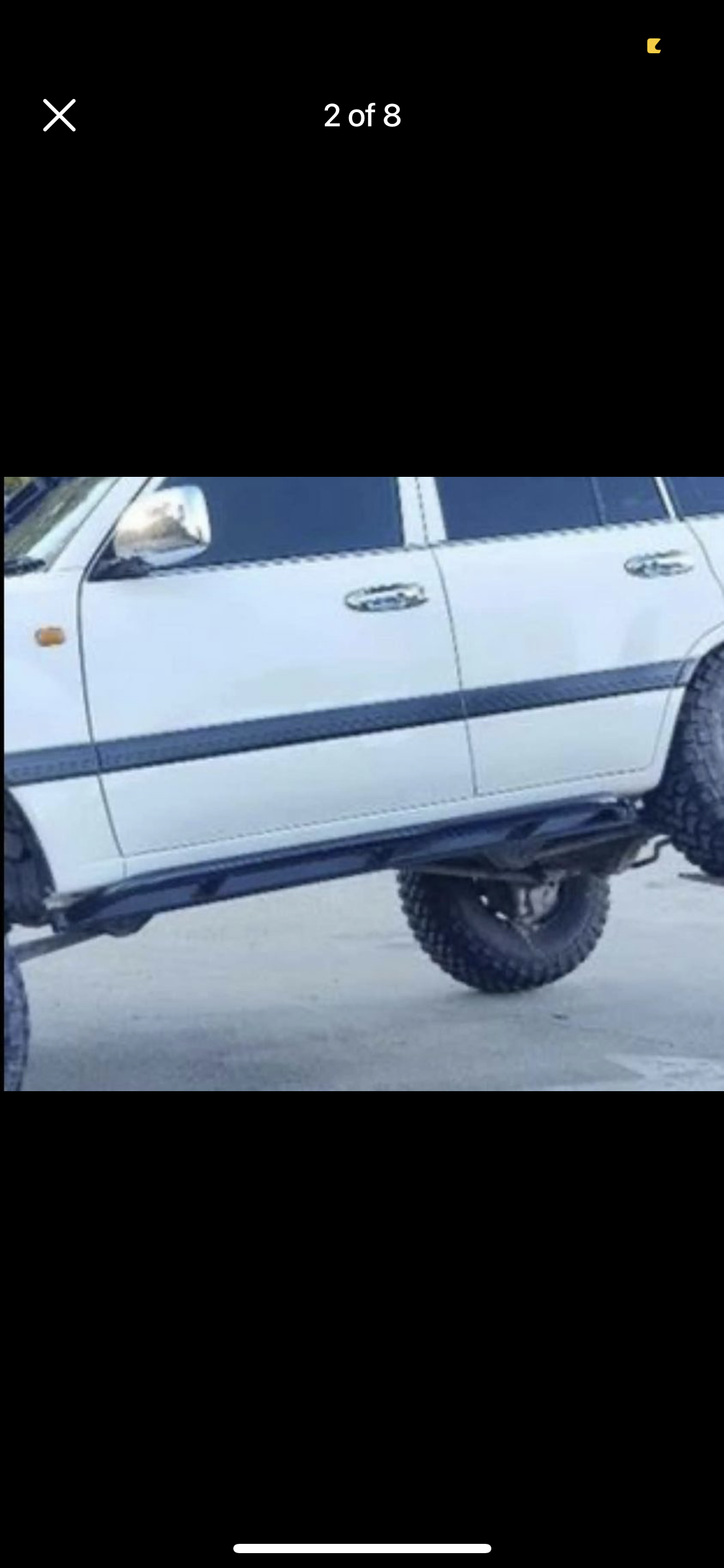 105 Series Toyota Landcruiser Rock Sliders